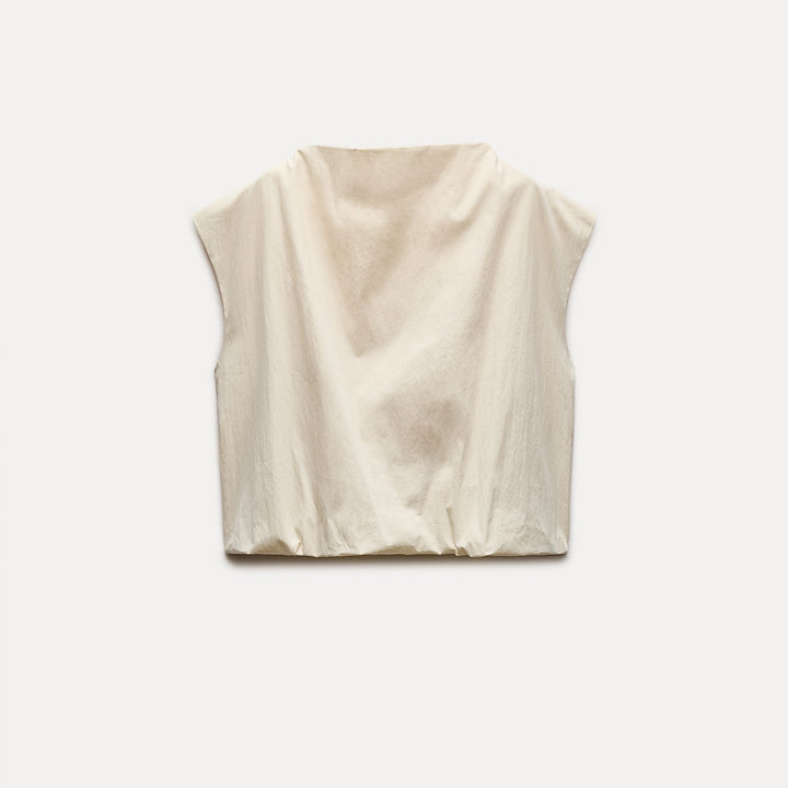 Moudda ZARA - Top bouffant manches courtes - Tunisie 1