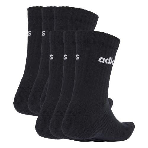 Moudda Adidas - Chaussettes rembourrées hauteur mollet logo linéaire (6 paires) - Tunisie 2