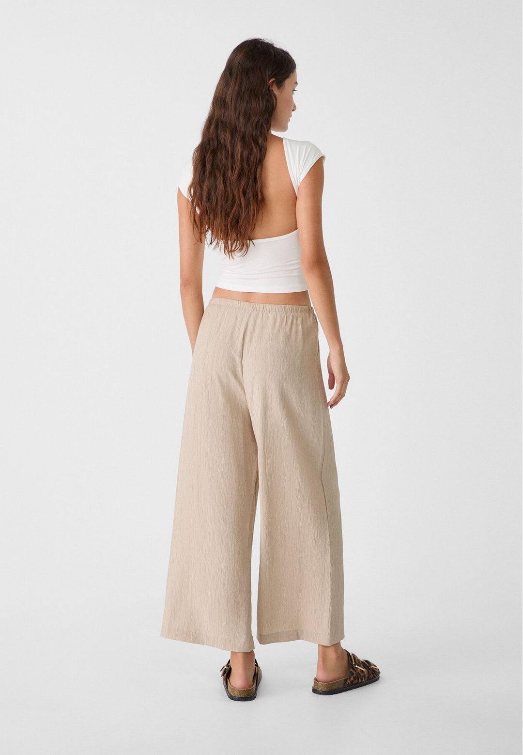 Moudda STRADIVARIUS - Culotte Fluide Froissée - Tunisie 5