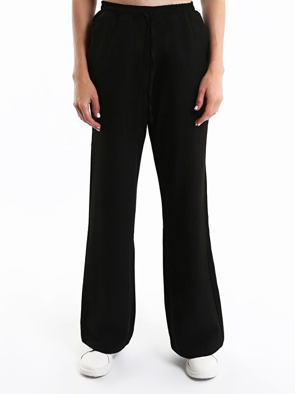 Moudda LC Waikiki - Pantalon tissé moyen Femme Noir - Tunisie 2