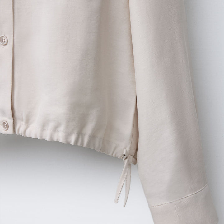 Moudda ZARA - Chemise Fille Tencel - Bas Cordon - Tunisie 3