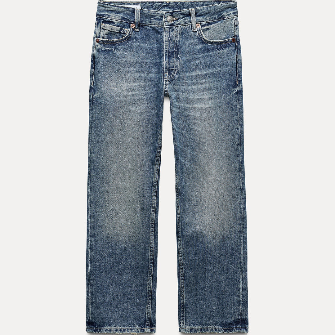 Moudda ZARA - Pantalon droit court taille mi-haute - Tunisie 1