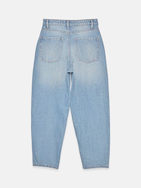 Moudda LC Waikiki - Jean basique en denim couleur Teinte Bleu indigo moyenne pour femmes - Tunisie 2