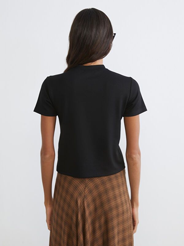 Moudda LC Waikiki - Body basique manches courtes en jersey pour Femme - Tunisie 4