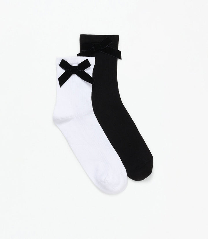 Moudda Lefties - Pack 2 Chaussettes Cheville - Fantaisie Super Nœud - Tunisie 1