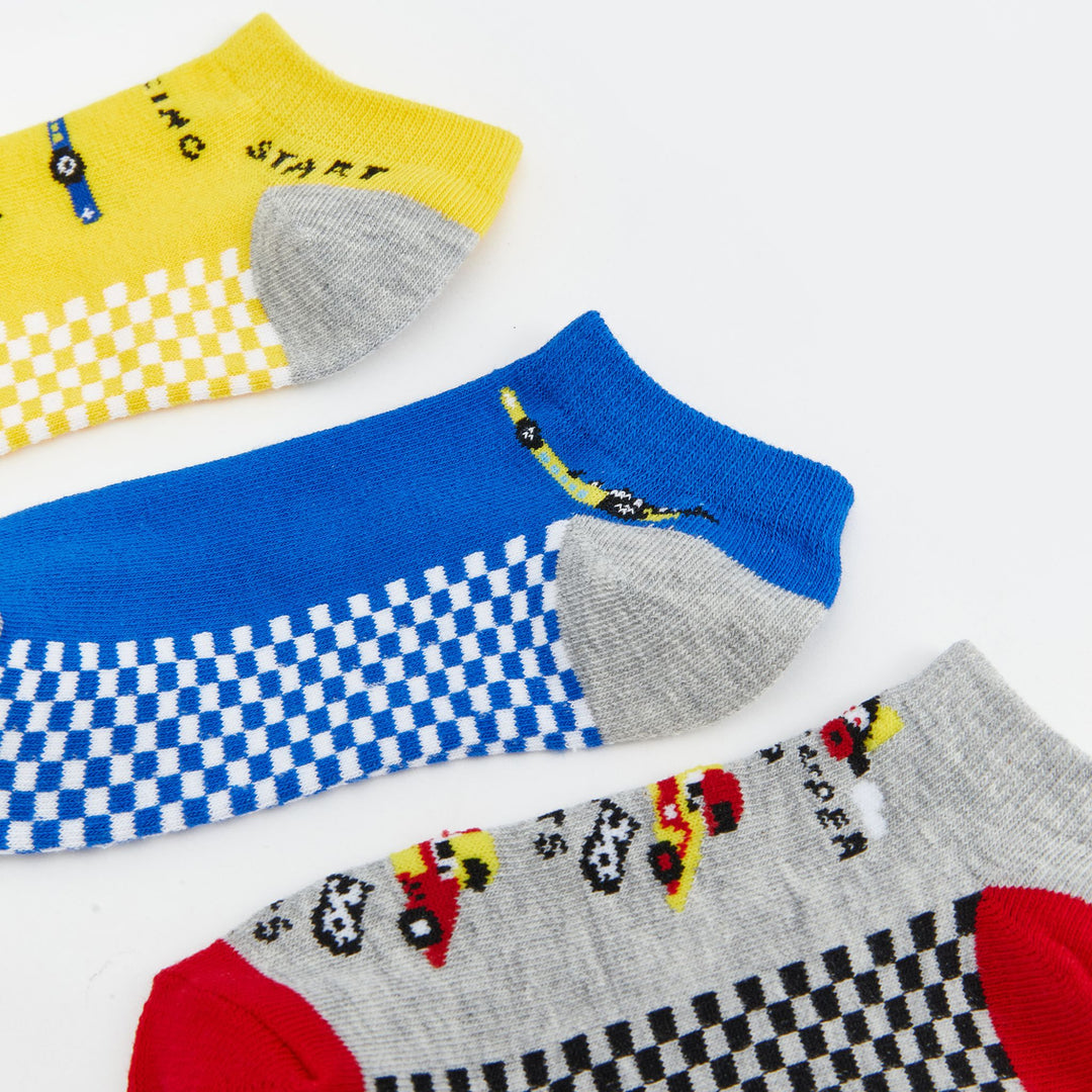 Moudda LC Waikiki - Chaussettes pour sneakers Garçon Fil mélangé teint - Tunisie 3