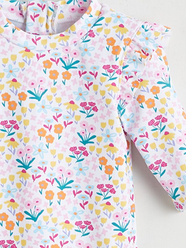 Moudda LC Waikiki - Mailot de bain  pour Fille couleur Écru imprimé - Tunisie 3