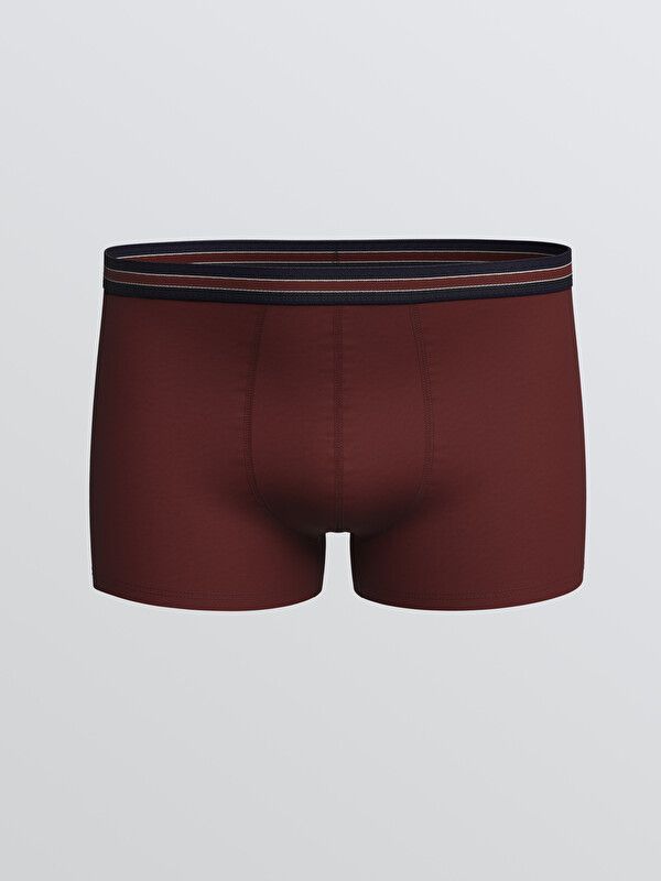 Moudda LC Waikiki - Boxer basique pour Homme couleur Bordeaux - Tunisie 2