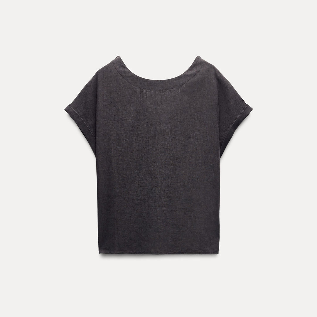 Moudda ZARA - Set blouse lin/coton - Tunisie 1