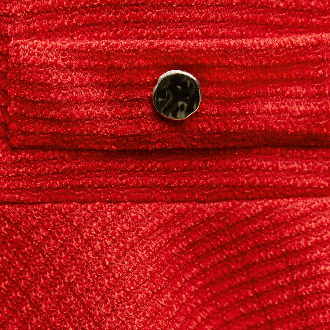 Moudda ZARA - Robe Mini - Structure & Bas Volume (Rouge) - Tunisie 3