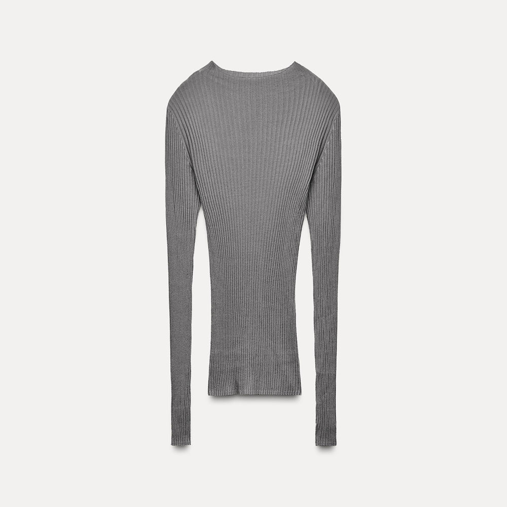 Moudda ZARA - Top en Maille Côtelée - Tunisie 2