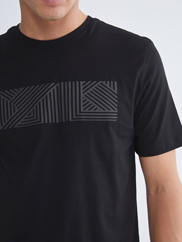 Moudda LC Waikiki - T-shirt imprimé manches courtes en jersey - Tunisie 3