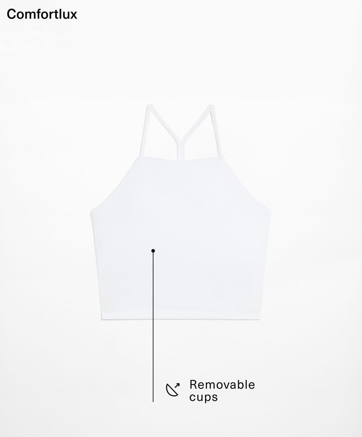 Moudda Oysho - Débardeur Comfortlux Dos Bas à Bretelles - Tunisie 2