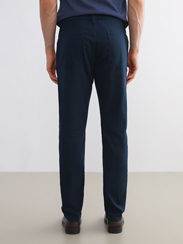 Moudda LC Waikiki - Pantalon chino tissé moyen Homme Marine - Tunisie 4