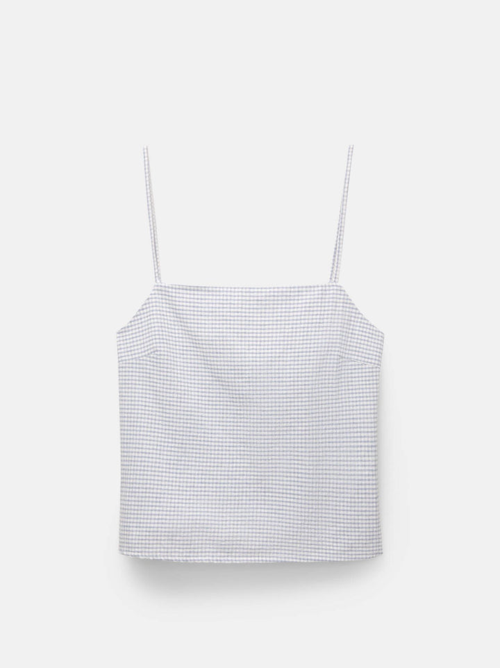 Moudda PULL & BEAR - Top - Plis Latéraux & Vichy - Tunisie 2