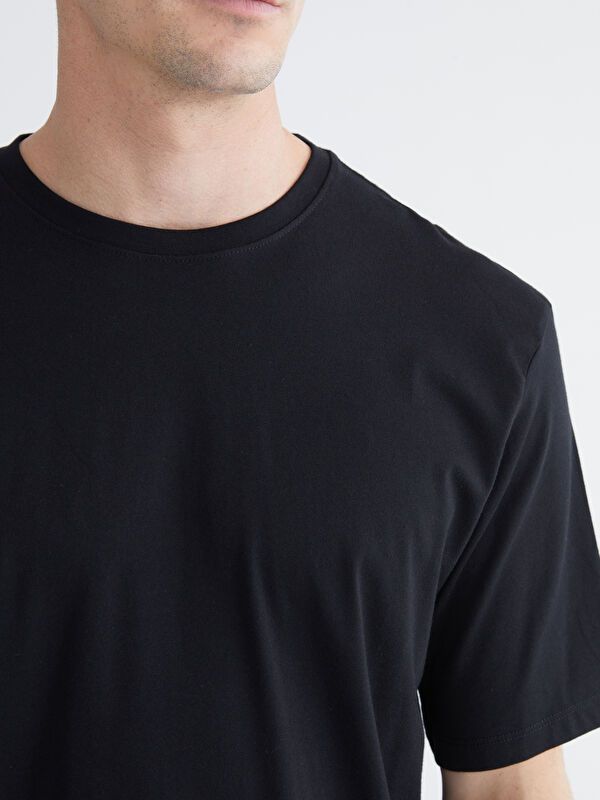 Moudda LC Waikiki - T-shirt basique col rond manches courtes en jersey pour Homme - Tunisie 3