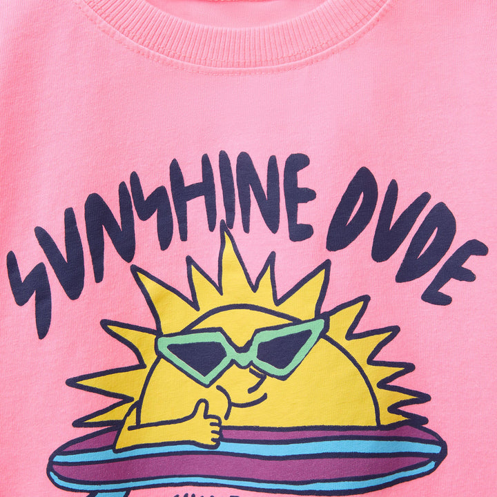 Moudda ZARA - T-Shirt Enfant - Soleil, Lunettes & Teinture Pièce - Tunisie 3