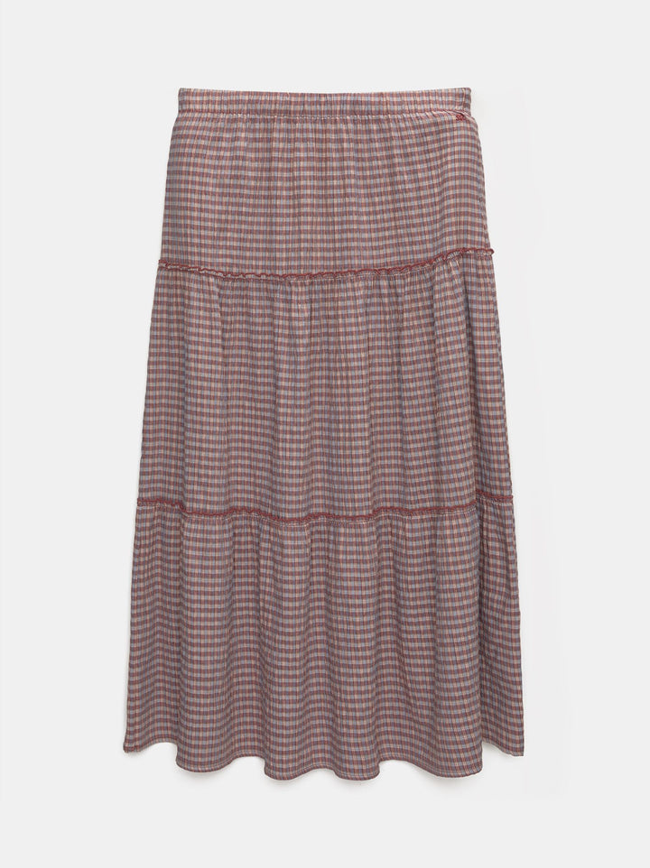Moudda PULL & BEAR - Jupe Pacific Longue à Carreaux - Tunisie 3