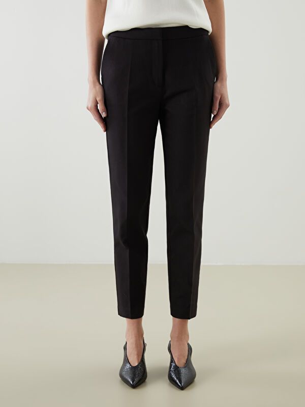 Moudda LC Waikiki - Pantalon tissé moyen Femme Noir - Tunisie 2