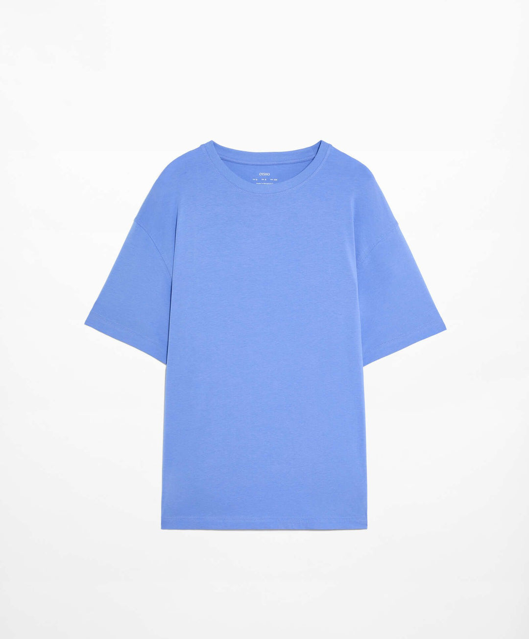 Moudda Oysho - T-Shirt Long Coton Élasthanne - Tunisie 5