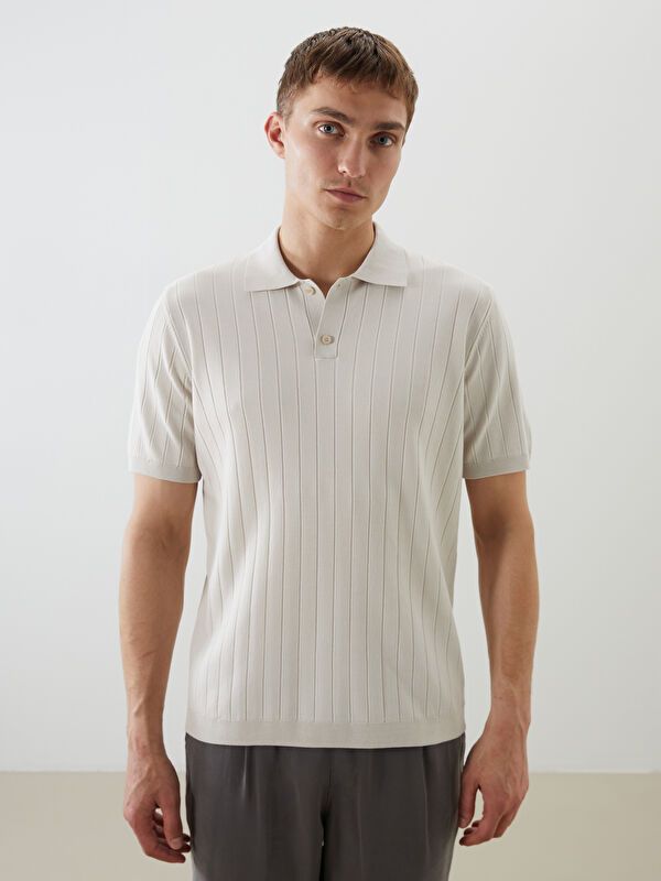 Moudda LC Waikiki - Pull tricot à manches courtes pour Hommes - Tunisie 1