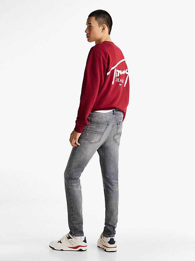 Moudda Tommy Hilfiger - Jean Slim Délavé Tommy Hilfiger Skinny  - Tunisie 3