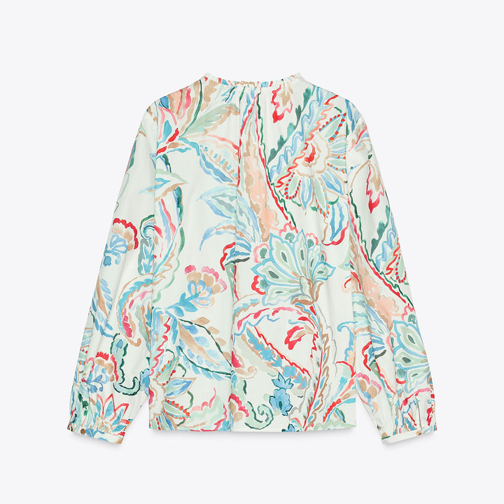 Moudda ZARA - Blouse Popeline - Imprimée - Tunisie 2