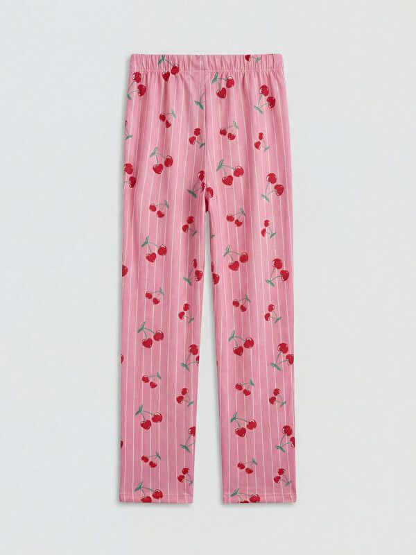 Moudda LC Waikiki - Pyjama manches courtes en jersey pour Fille couleur Bleu clair - Tunisie 5