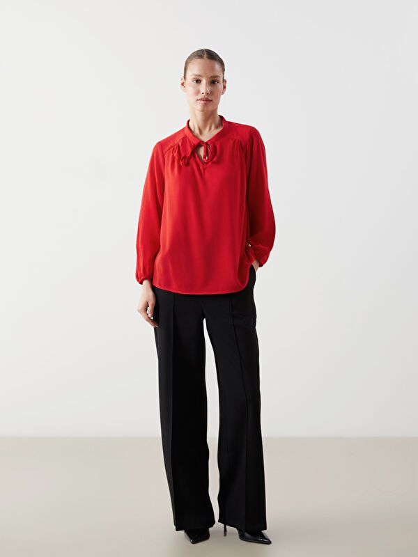 Moudda LC Waikiki - Chemise tissée cv à manches longues pour Femmes - Tunisie 2