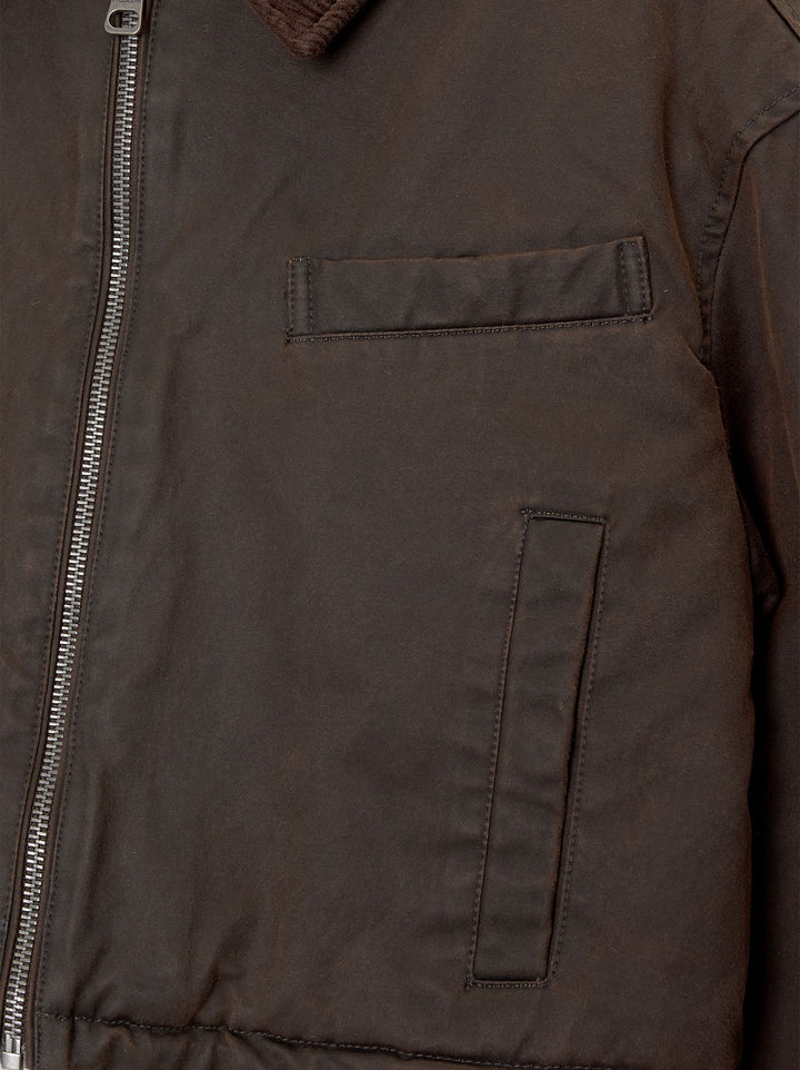 Moudda PULL & BEAR - Veste Coton Cirée Matelassée Col Pana - Tunisie 2