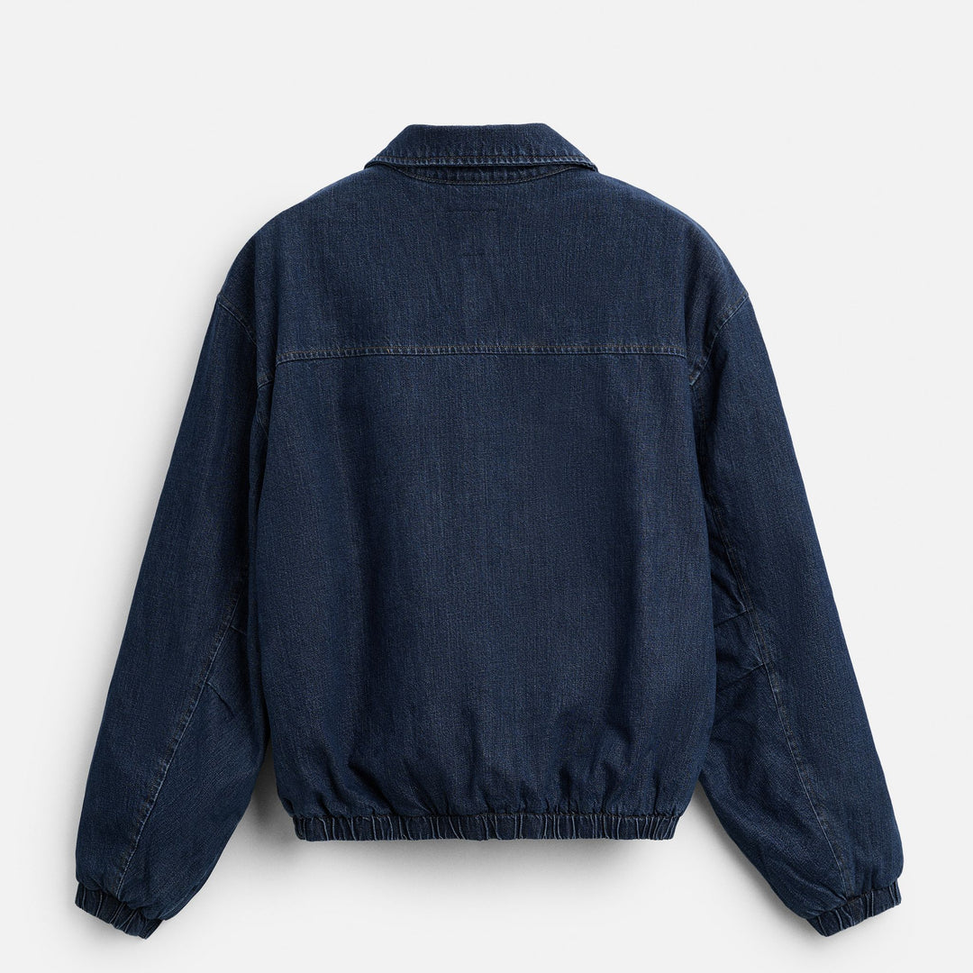 Moudda ZARA - Bomber Crop Denim (Rouille Chaude) - Tunisie 2