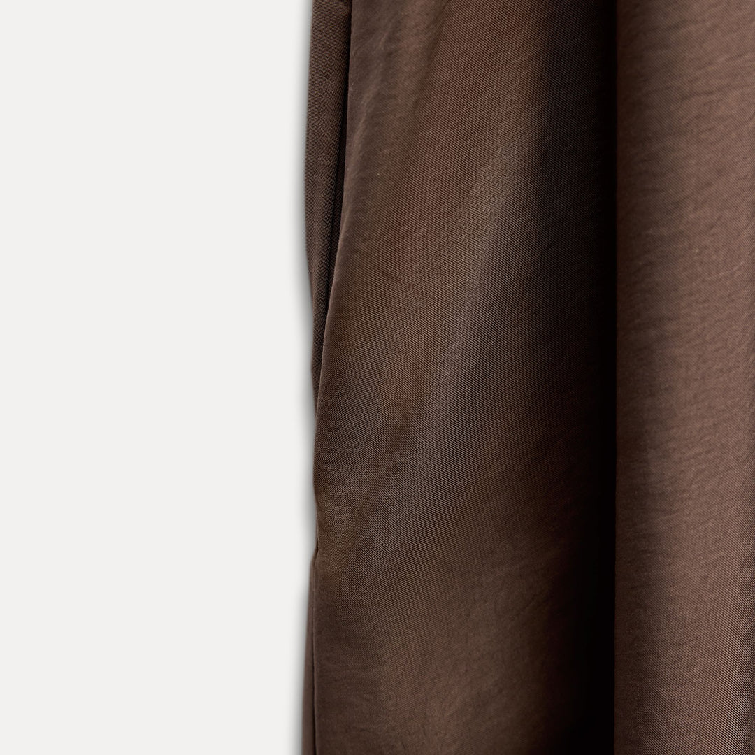 Moudda ZARA - Robe mi-longue fluide manches courtes col rond volume - Tunisie 4