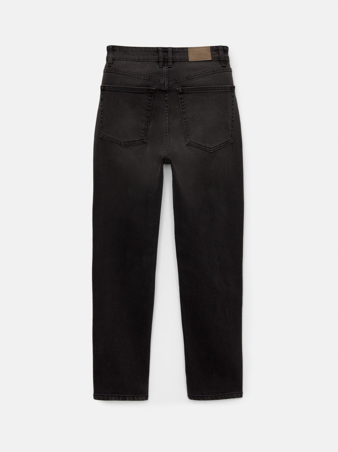 Moudda PULL & BEAR - Pantalon Mom Confort Noir Blanc - Tunisie 1