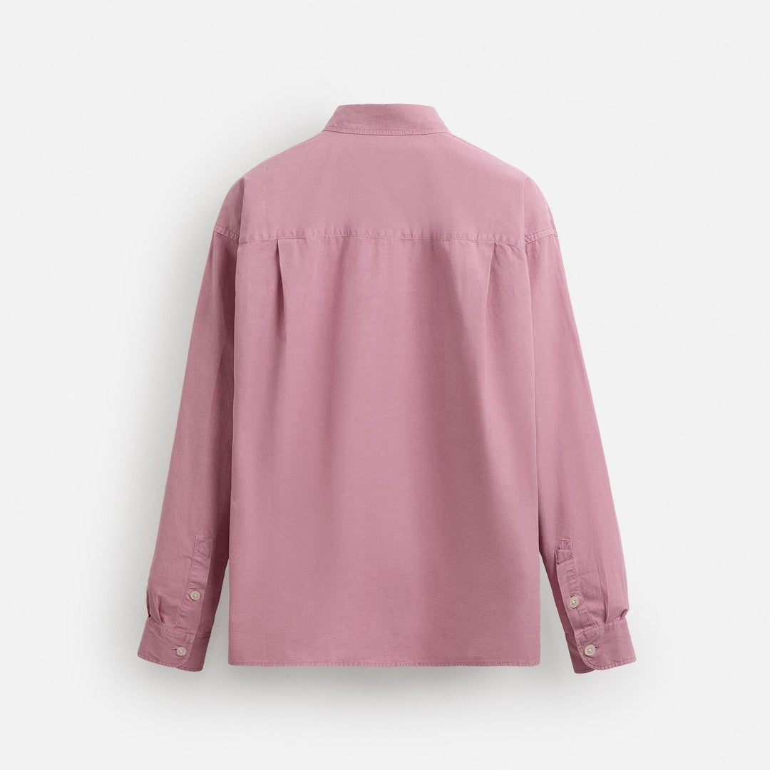 Moudda ZARA - Chemise Coton - Teinture Pièce (Mauve & Bleu) - Tunisie 2