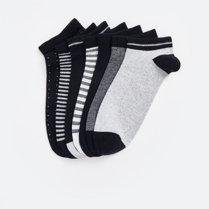 Moudda LC Waikiki - Chaussettes pour sneakers Homme Fil mélangé teint - Tunisie 2