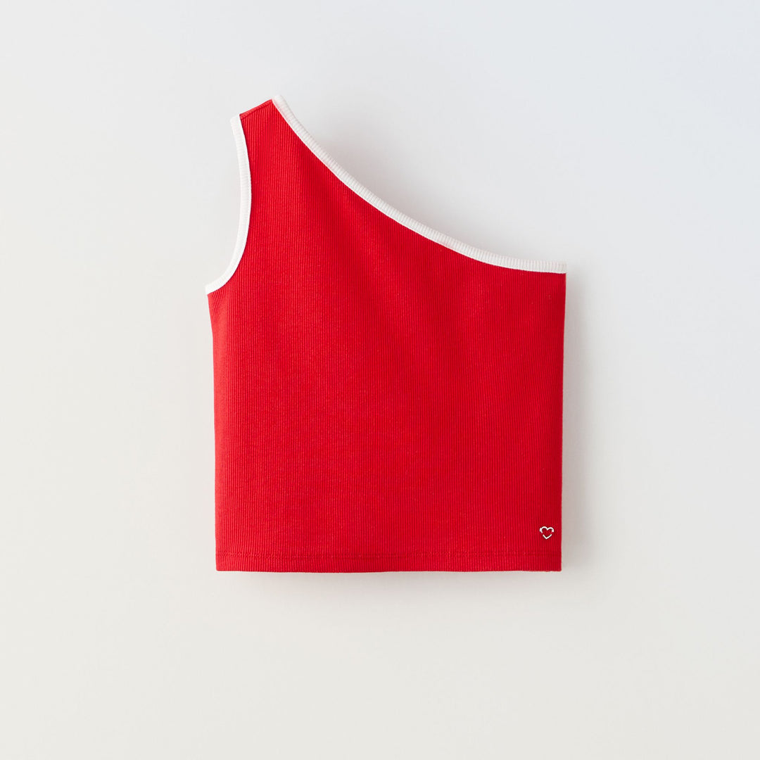 Moudda ZARA - T-shirt asymétrique Parchís Chine - Tunisie 1