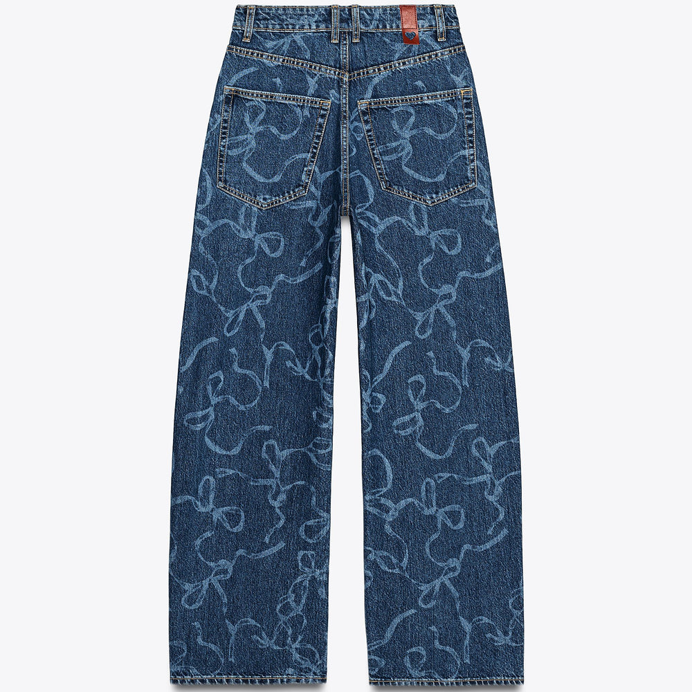 Moudda ZARA - Pantalon Baggy - Taille Moyenne & Nœuds - Tunisie 2