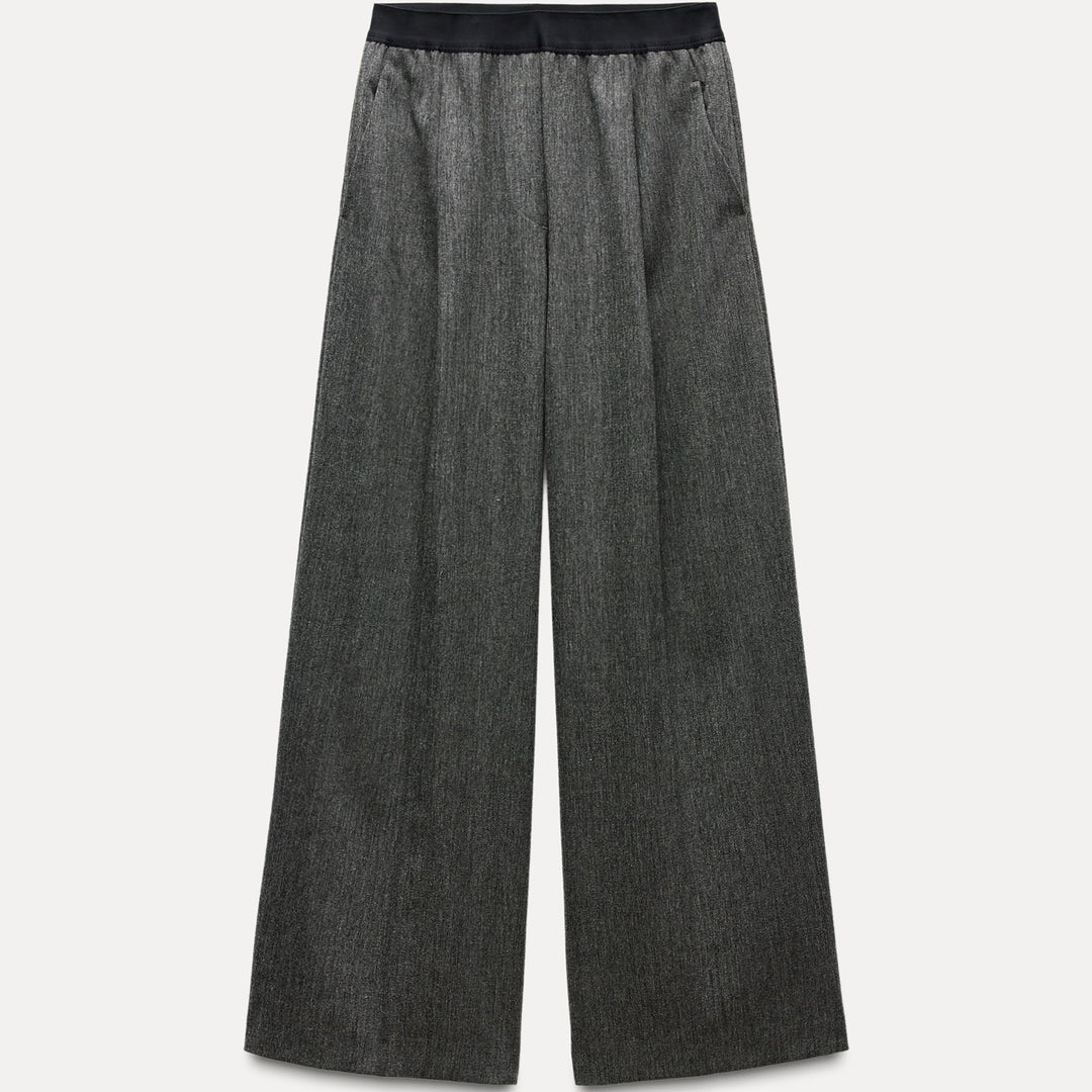 Moudda ZARA - Pantalon taille élastique contraste - Tunisie 1