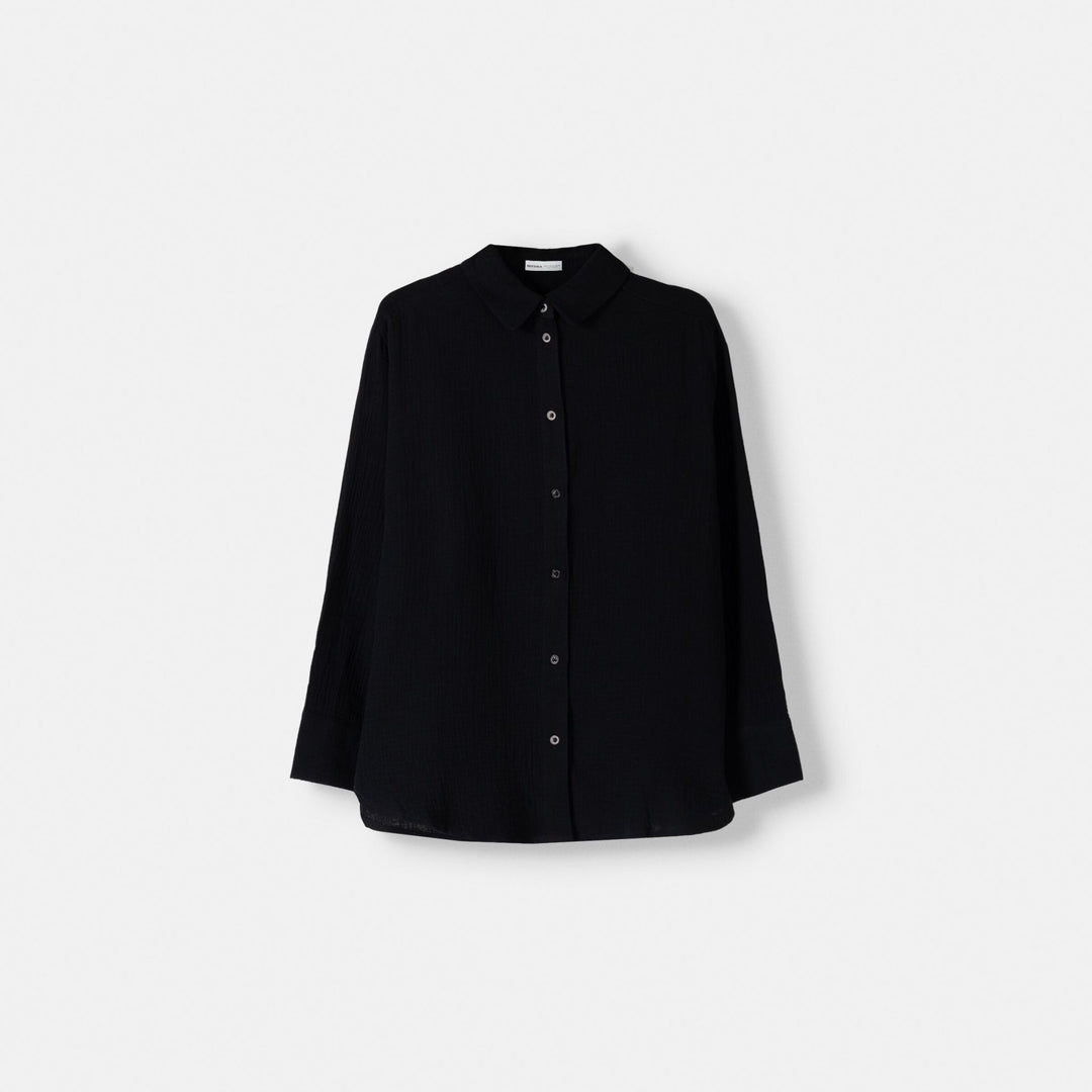 Moudda BERSHKA - Chemise Oversize - Double Tissu Gaze - Tunisie 1