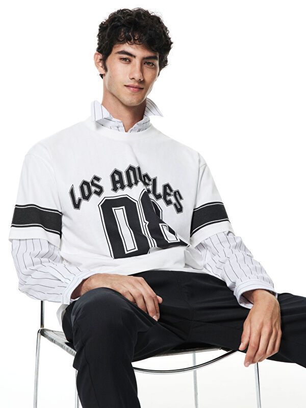 Moudda LC Waikiki - T-shirt imprimé manches courtes en jersey pour Homme - Tunisie 7