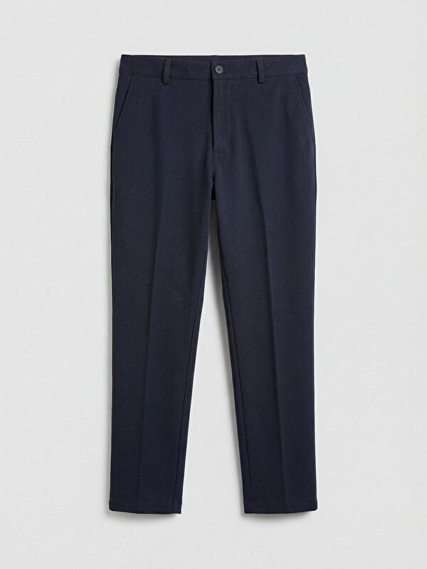 Moudda LC Waikiki - Pantalon mi-saison en tissu pour Homme couleur Bleu marine - Tunisie 1