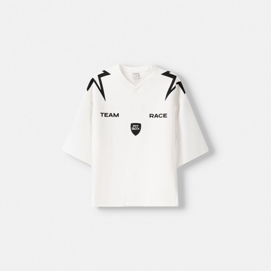 Moudda BERSHKA - T-shirt Oversize Néoprène Style Motocross - Tunisie 2