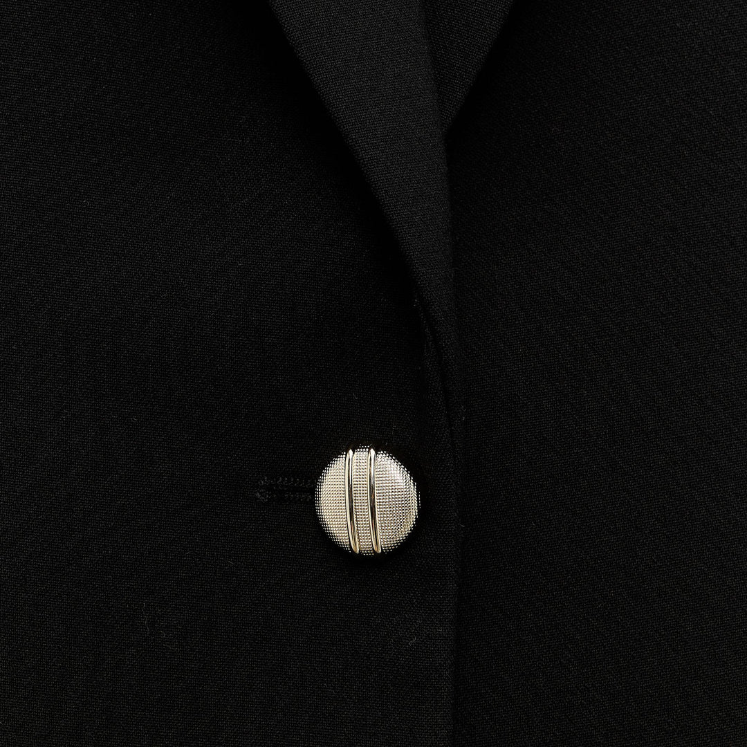Moudda ZARA - Blazer Long - Épaule Marquée & 1 Bouton - Tunisie 3