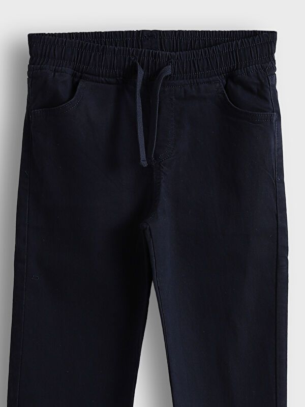 Moudda LC Waikiki - Pantalon tissé basique Garçon Bleu marine foncé - Tunisie 4