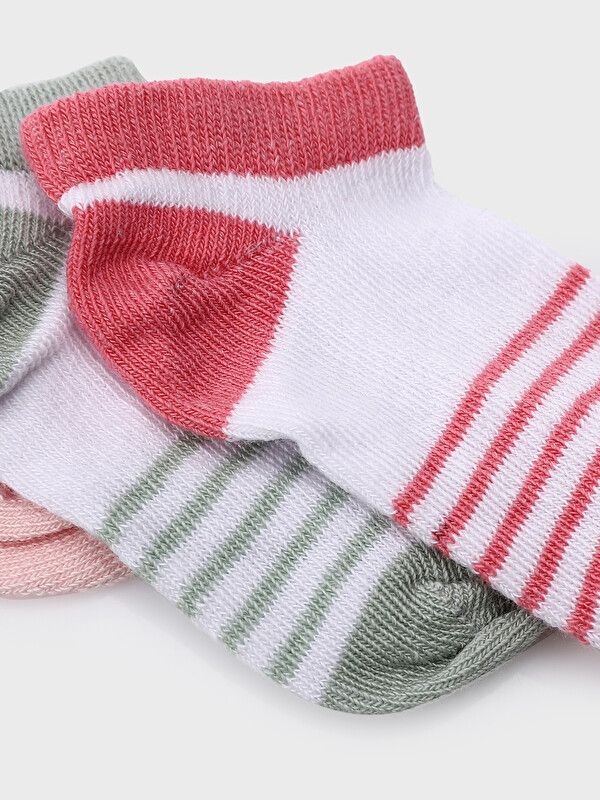 Moudda LC Waikiki - Chaussettes liner trainer (sport) pour Fille couleur Rose bébé - Tunisie 3