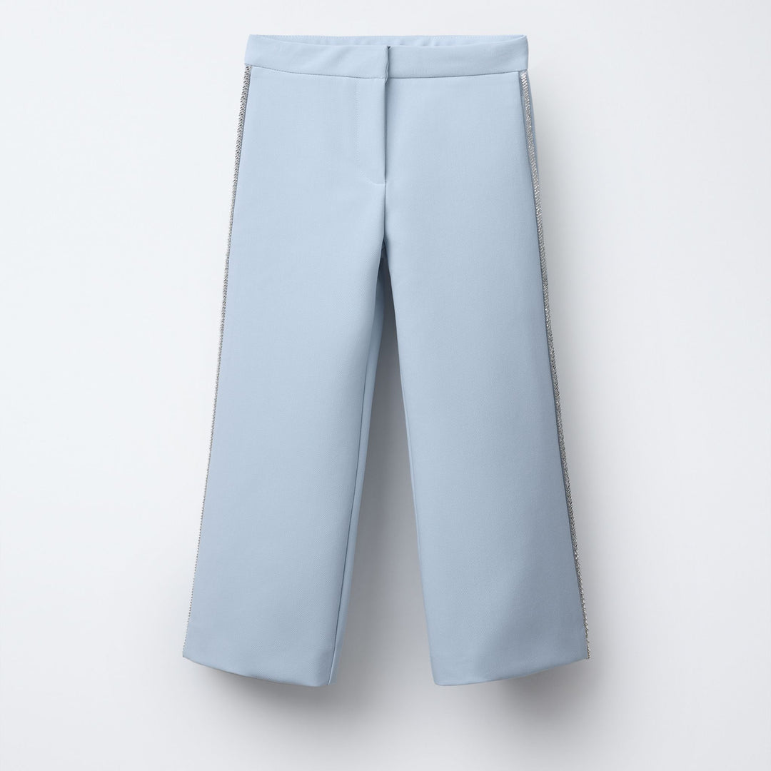 Moudda ZARA - Pantalon Fille - Bande Latérale & Bijou - Tunisie 1