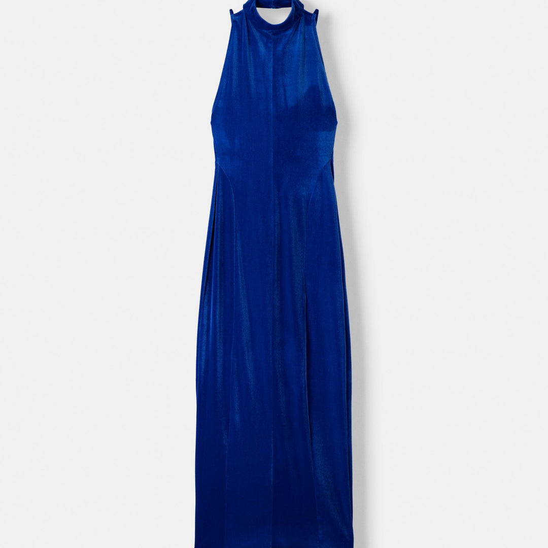 Moudda BERSHKA - Robe Midi en Velours Col Montant - Tunisie 1