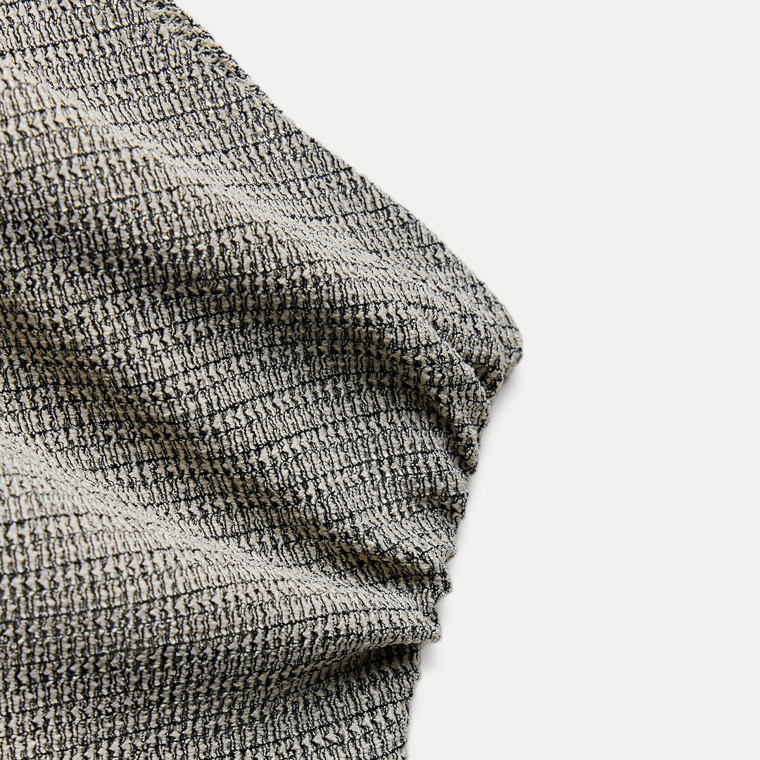 Moudda ZARA - Top Asymétrique Texturé - Tunisie 3