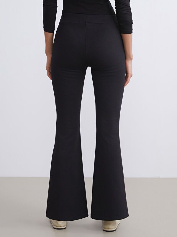 Moudda LC Waikiki - Pantalon tissé moyen Femme Noir - Tunisie 4