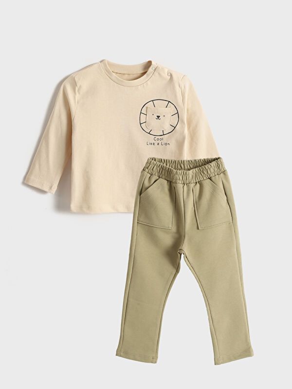 Moudda LC Waikiki - Ensemble Jersey à manches courtes pour Garçons - Tunisie 1